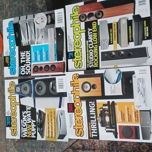 Stereophile Magazine Bundle Of 4 Issues